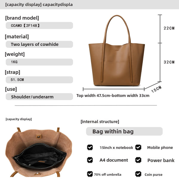 Everyday Commuting Versatile Tote Bag